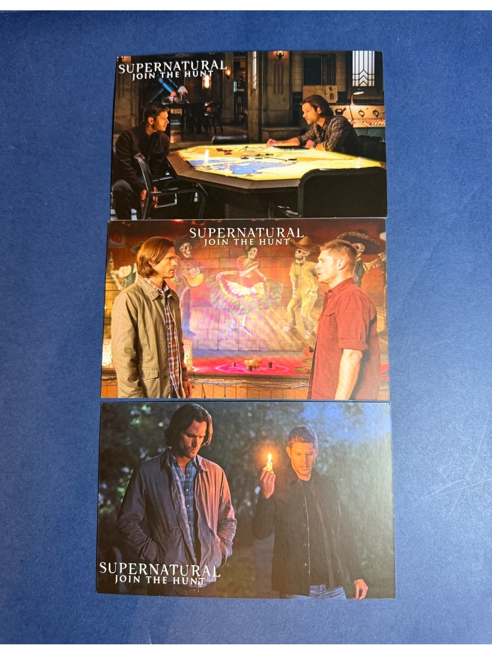 Postcards set of 3. Sam And Dean Winchester